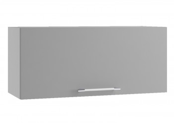 Арка ПГ 800 шкаф верхний горизонтальный (Штукатурка белая/корпус Серый) в Мирном - mirnyj.mebel54.com | фото