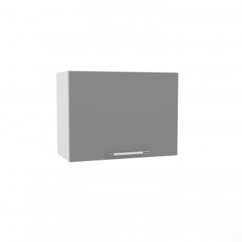 Арка ВПГ 600 шкаф верхний горизонтальный высокий (Штукатурка белая/корпус Серый) в Мирном - mirnyj.mebel54.com | фото