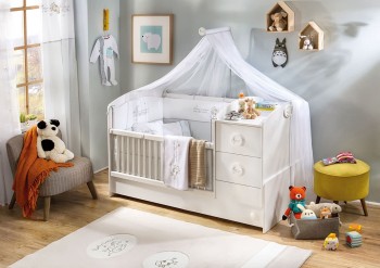 BABY COTTON Детская кровать-трансформер 20.24.1015.00 в Мирном - mirnyj.mebel54.com | фото