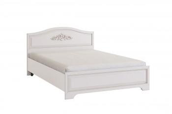 Белла Кровать 1.4 комфорт белый/джелато софт в Мирном - mirnyj.mebel54.com | фото