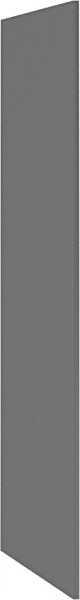 Фасад торцевой верхний Олива глянец ТПВ пенал (Белый глянец/высота 2336 мм) в Мирном - mirnyj.mebel54.com | фото