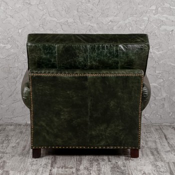 Кресло кожаное Лофт Аристократ (ширина 1070 мм) в Мирном - mirnyj.mebel54.com | фото