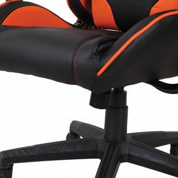 Кресло компьютерное BRABIX GT Racer GM-100 (черный, оранжевый) в Мирном - mirnyj.mebel54.com | фото