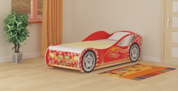 Кровать детская Авто 3-2 (Авто) в Мирном - mirnyj.mebel54.com | фото