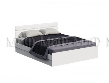 Кровать Нэнси New 1,4м (Белый/белый глянец) в Мирном - mirnyj.mebel54.com | фото
