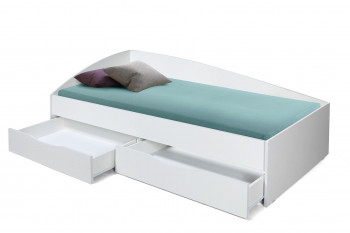 Кровать одинарная "Фея-3" (асимм.) (1900х800) в Мирном - mirnyj.mebel54.com | фото