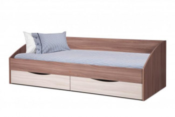 Кровать одинарная "Фея-3" (симметричная) в Мирном - mirnyj.mebel54.com | фото