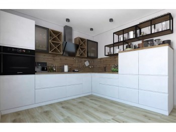 Модульная кухня Бронкс 1,8 м (Кварц) в Мирном - mirnyj.mebel54.com | фото