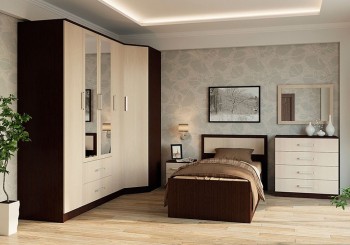 Модульная спальня Фиеста в Мирном - mirnyj.mebel54.com | фото