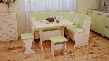 Набор мебели для кухни Орхидея (ясень, С-105/С-101) в Мирном - mirnyj.mebel54.com | фото