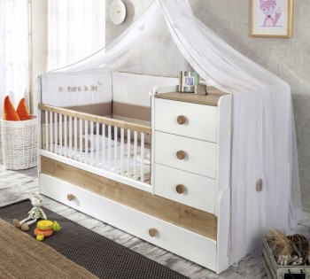 NATURA BABY Детская кровать-трансформер 20.31.1015.00 в Мирном - mirnyj.mebel54.com | фото