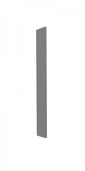 Панель торцевая (для шкафа верхнего торцевого высокого) ВПТ 400 Лофт (Штукатурка серая) в Мирном - mirnyj.mebel54.com | фото