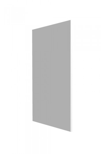 Панель торцевая СТ 400 Ройс (для шкафа торцевого нижнего) Белый софт в Мирном - mirnyj.mebel54.com | фото