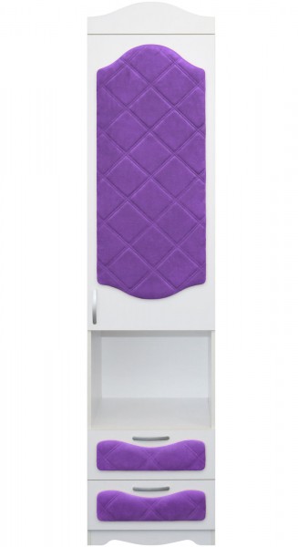 Пенал с ящиками серии Иллюзия 32 Фиолетовый в Мирном - mirnyj.mebel54.com | фото