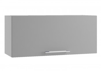 Ройс ПГ 800 Шкаф верхний горизонтальный (Графит софт/корпус Серый) в Мирном - mirnyj.mebel54.com | фото