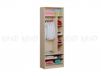 Шкаф 2-х створчатый Fashion-1 Вега (Белый/Розовый) в Мирном - mirnyj.mebel54.com | фото