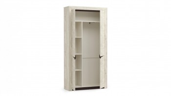 Шкаф для одежды 33.18 Лючия бетон в Мирном - mirnyj.mebel54.com | фото