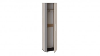 Шкаф для одежды «Нуар» тип 1 Фон серый/Дуб сонома в Мирном - mirnyj.mebel54.com | фото