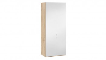 Шкаф для одежды с 2 зеркальными дверями «Эмбер» Яблоня Беллуно в Мирном - mirnyj.mebel54.com | фото