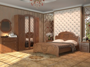 Спальный гарнитур Мария  в Мирном - mirnyj.mebel54.com | фото