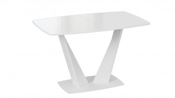 Стол раздвижной «Фабио» Тип 1 Белый в Мирном - mirnyj.mebel54.com | фото