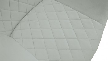 Стул «Дастин» К1С Белый/Велюр Confetti Silver в Мирном - mirnyj.mebel54.com | фото