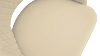 Стул «Калипсо» К1К Белый/Велюр Confetti Cream в Мирном - mirnyj.mebel54.com | фото