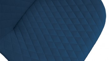 Стул «Оливер» К1С Черный муар/Велюр Confetti Blue в Мирном - mirnyj.mebel54.com | фото