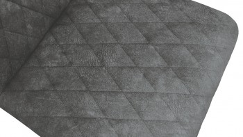 Стул «Стенли» К1С Черный муар/Микровелюр Wellmart Graphite в Мирном - mirnyj.mebel54.com | фото