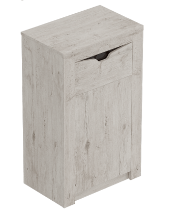 Тумба с дверцей и ящиком Соренто Дуб бонифаций/Кофе структурный матовый в Мирном - mirnyj.mebel54.com | фото