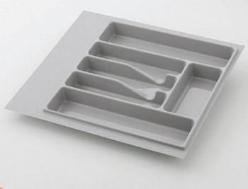 Вкладыш для кухонных принадлежностей, серый, Volpato 450 мм в Мирном - mirnyj.mebel54.com | фото