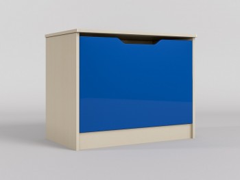 Ящик для игрушек Скай люкс (Синий/корпус Клен) в Мирном - mirnyj.mebel54.com | фото